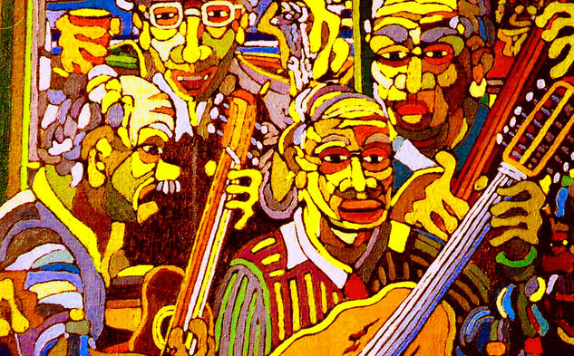 Timples y Guitarras (Canarias) Oil Canvas Others