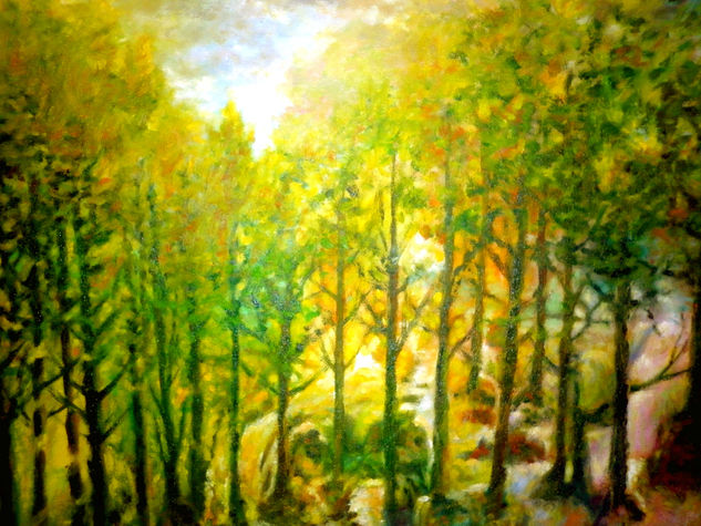 Arboles Oil Canvas Landscaping