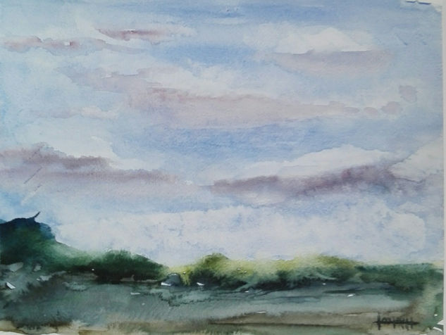 Paisaje Watercolour Paper Landscaping