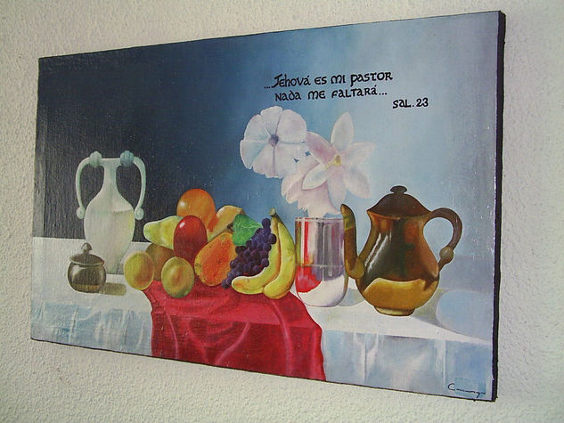 BODEGON PARA MI TIA Oil Canvas Figure Painting