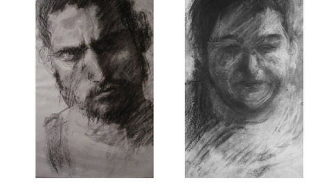 retratos de dibujo