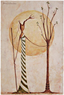 .Mujer árbol.