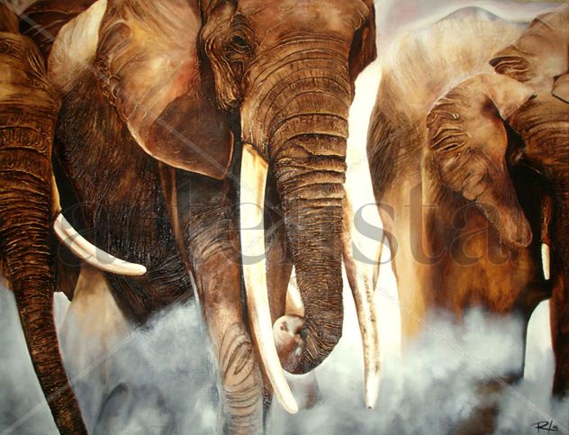 Tons of elephants
