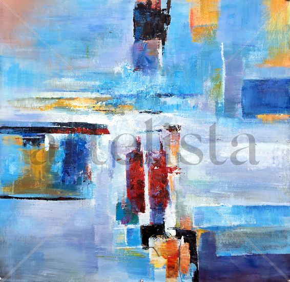 Abstract 284 Oil Canvas Others