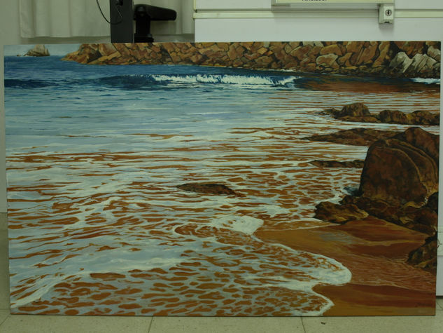 PLAYA Oil Canvas Marine Painting