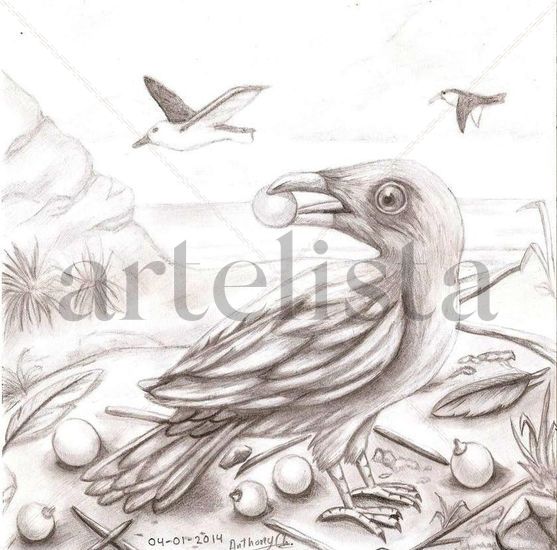 Bird Pencil