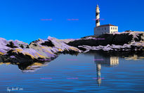 Faro de la isla del...