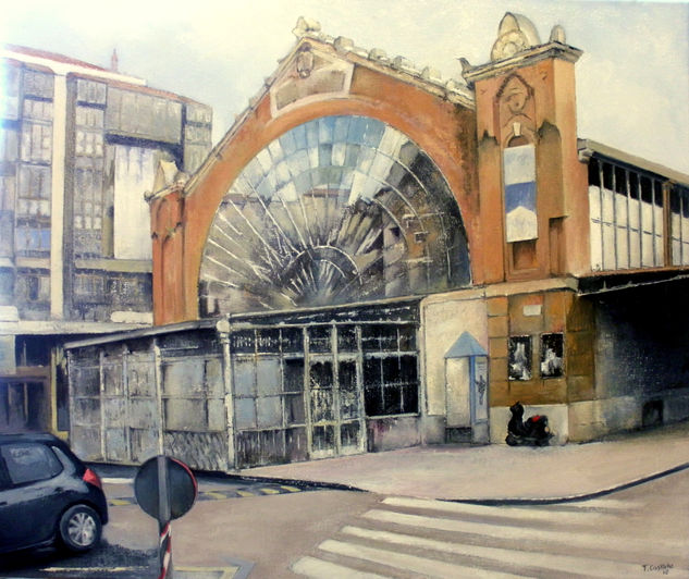 Mercado de abastos Zamora Oil Canvas Landscaping