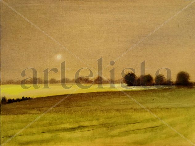 Countryside Oil Canvas Landscaping