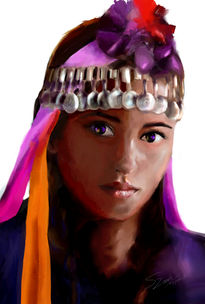 Mapuche Girl