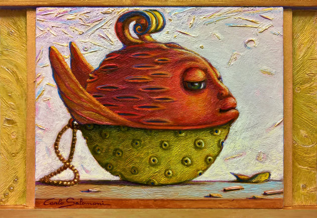 EL PEZ TEA FILTRO - ( enmarcado )
