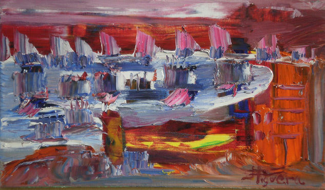 Marina 2 Oil Canvas Others