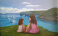 Conversando junto al mar