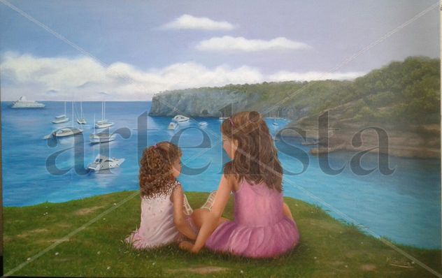 Conversando junto al mar