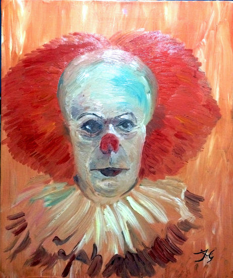 Pennywise, the dancing clown Óleo Lienzo Retrato