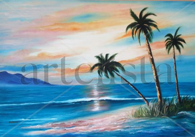 El mar del autoconocimiento Oil Canvas Marine Painting