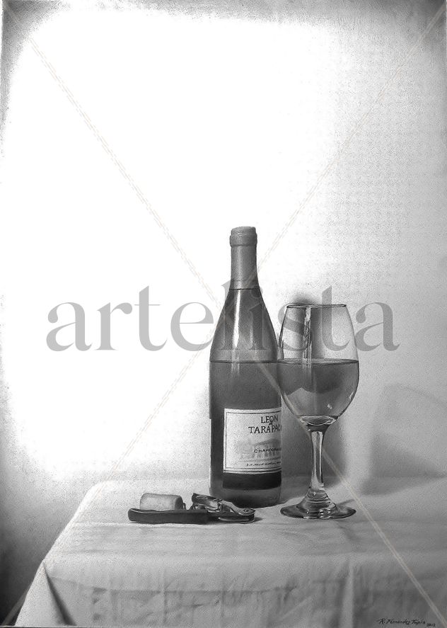 bodegon de vino blanco