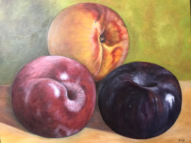 Tres Sabores Oil Canvas Still Life Paintings