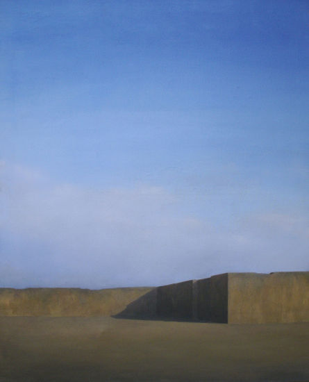 Muros de Pachacamac 3 Oil Canvas Landscaping