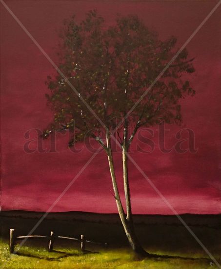 High View Acrylic Canvas Landscaping