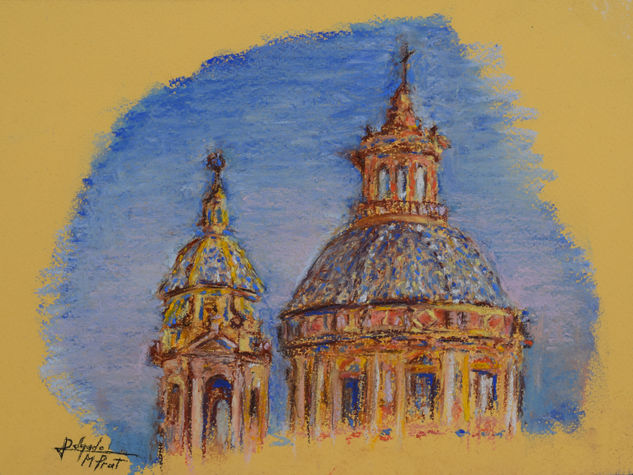 Cúpula de San Luis Pastel Card Landscaping