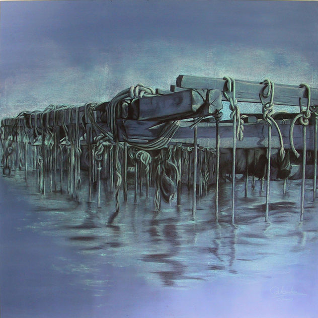 Construcción sobre o mar.