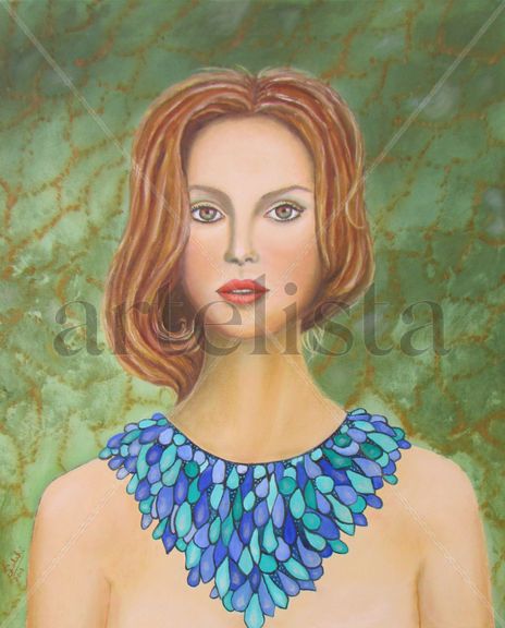 La dama del collar.