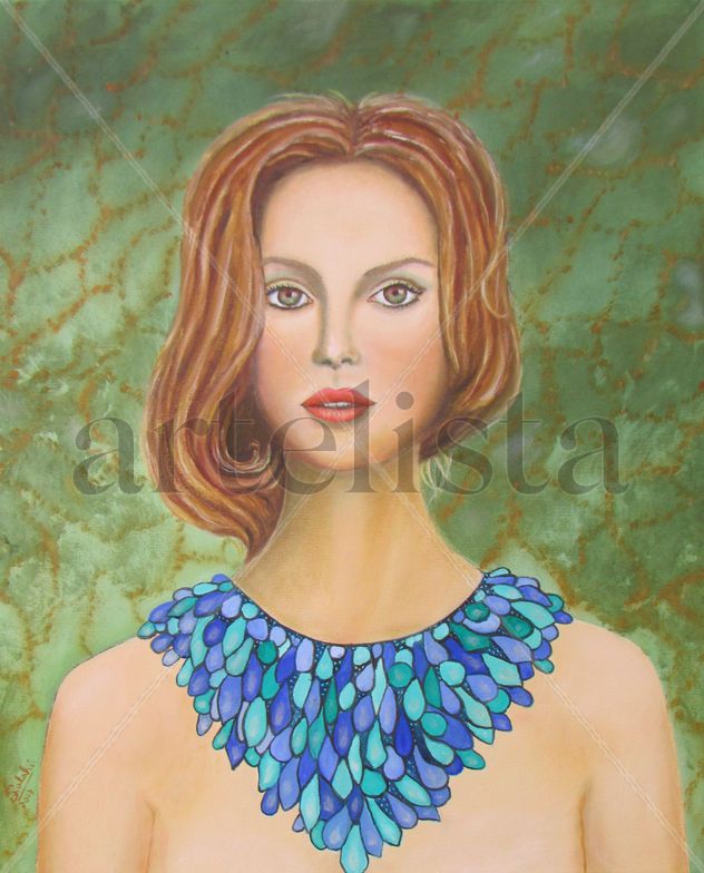 La dama del collar.