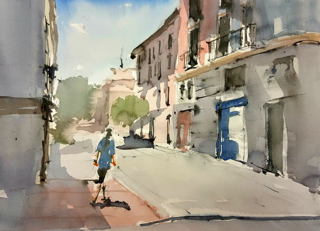 Madrid 2 Watercolour Paper Landscaping