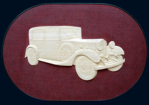 OLD-CAR Wood Figurative