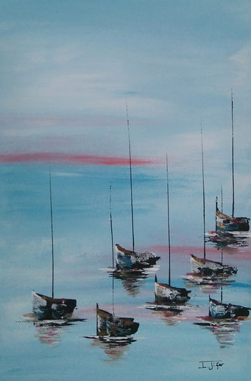 RELAX Acrylic Canvas Marine Painting