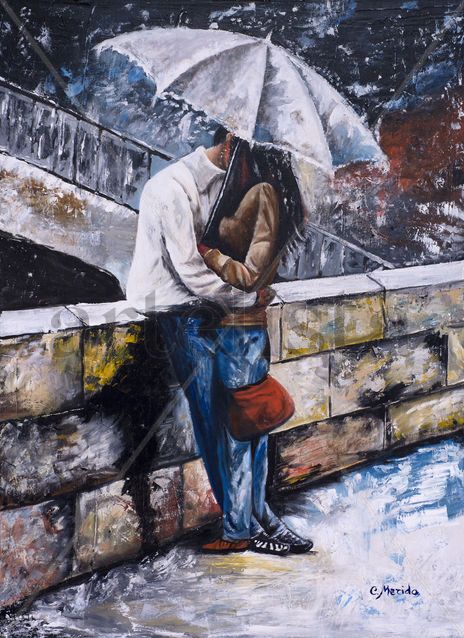 Bajo la lluvia