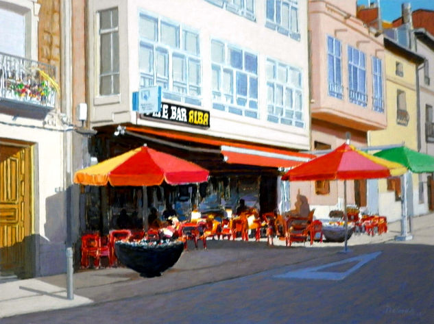 Café Bar Alba (Osorno) Palencia Acrylic Card Others