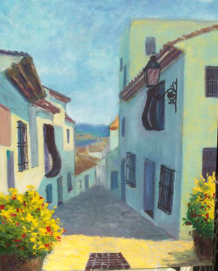 Altea Oil Canvas Landscaping