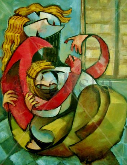 AMOR TAN PURO Oil Canvas Figure Painting