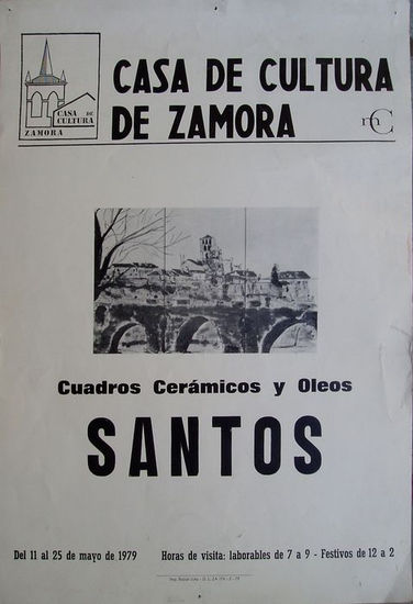 Exposición Casa de Cultura,  Zamora 