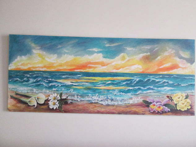 LOS REGALOS Oil Canvas Marine Painting