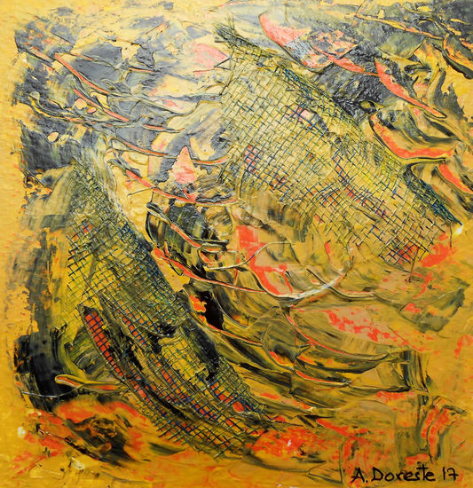 Nave a la deriva Mixed media Paper Others