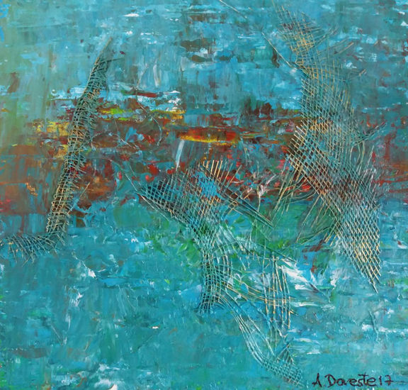 Redes en el océano interior Mixed media Paper Others