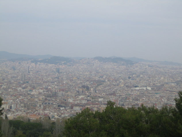 Barcelona panorama Travel Color (Digital)