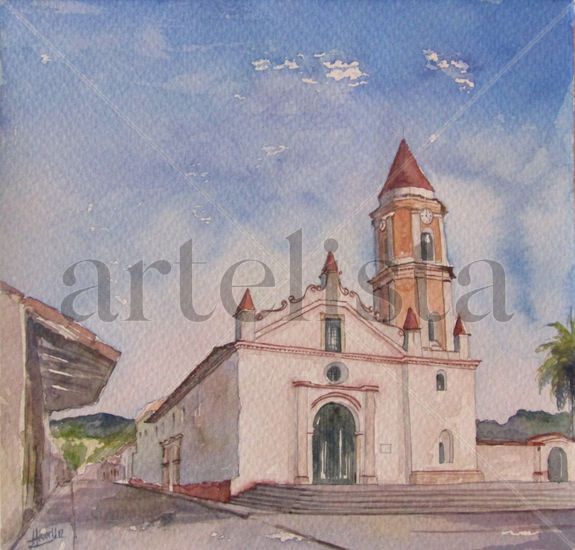 Gigante Huila Colombia Watercolour Paper Landscaping