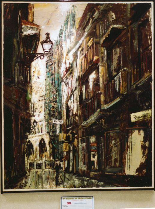 Primer Premio del concurso  de pintura salvemos la Catedra