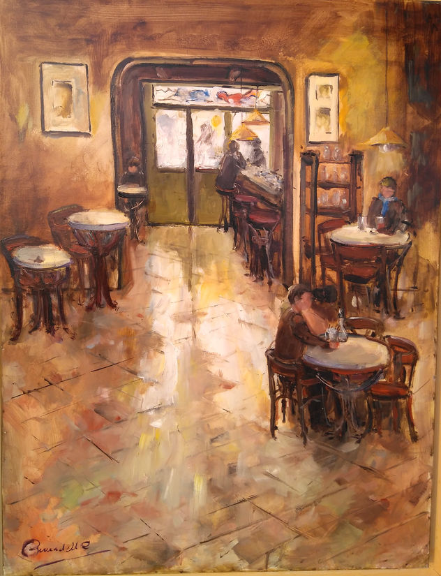 INTERIOR DEL CAFE PASSEIG DEL BORN