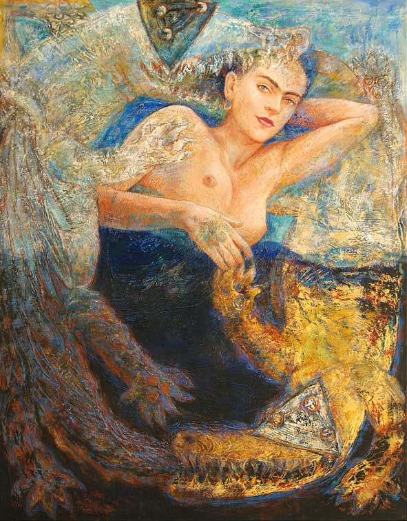Frida, cama de los deseos