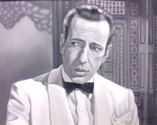 CASABLANCA Oil Card Portrait