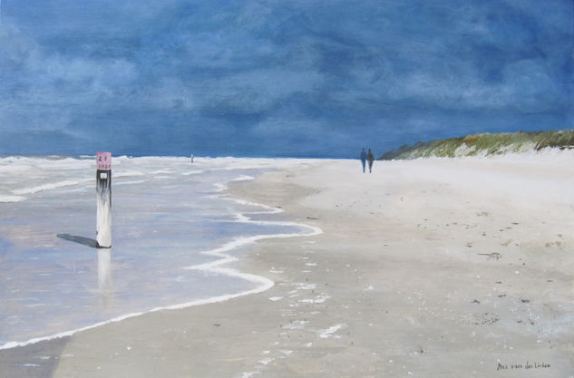 Ameland 2 Acrylic Panel Marine Painting