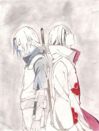 Itachi y sasuke