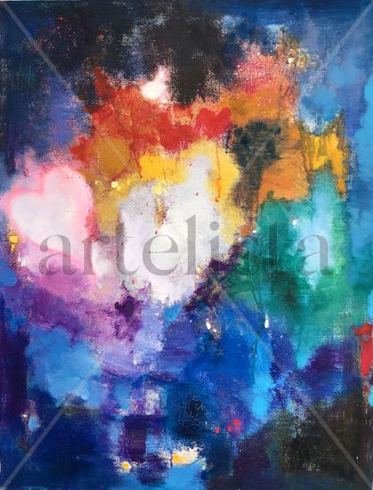 Dance of colors 318 Oil Canvas Others