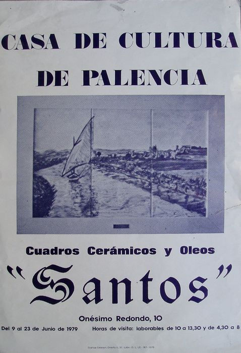 Cartel exposición   Casa Cultura Palencia