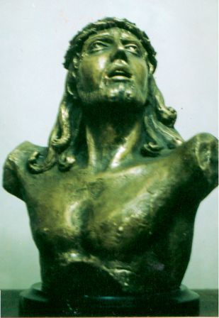 FRAGMENTO DE CRISTO Bronce Figurativa